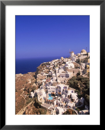 West End Of Santorini, Greece by Walter Bibikow Pricing Limited Edition Print image