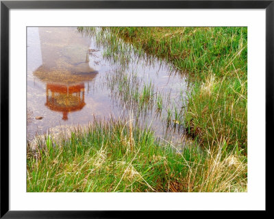 Reflection Of Peggy's Cove Lighthouse, Nova Scotia, Canada by Julie Eggers Pricing Limited Edition Print image