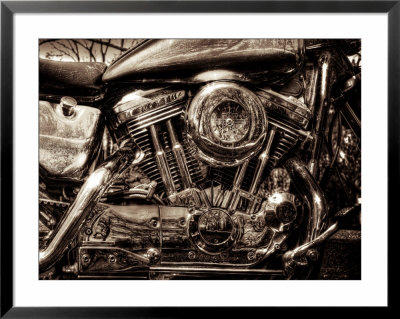 V-Twin Motorcyle Engine by Stephen Arens Pricing Limited Edition Print image