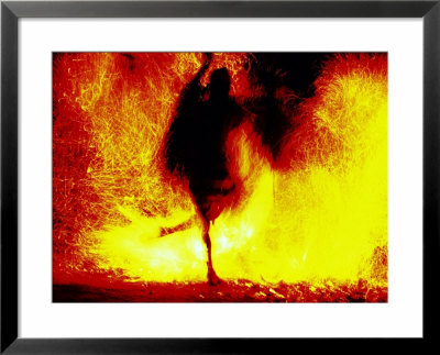 Fire Dancing, Bali, Indonesia by Jay Sturdevant Pricing Limited Edition Print image
