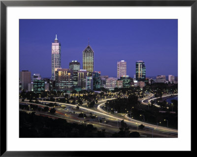 Perth Skyline, Western Australia, Australia by Gavin Hellier Pricing Limited Edition Print image