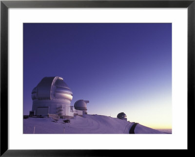 Observatories At Summit Of Mauna Kea, Big Island, Hawaii, Usa by Stuart Westmoreland Pricing Limited Edition Print image