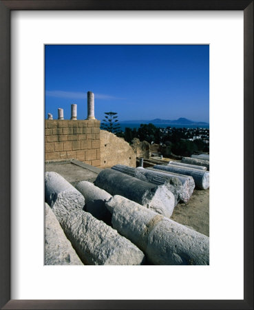 Byrsa Hills Ruins, Carthage, L'ariana, Tunisia by Jane Sweeney Pricing Limited Edition Print image