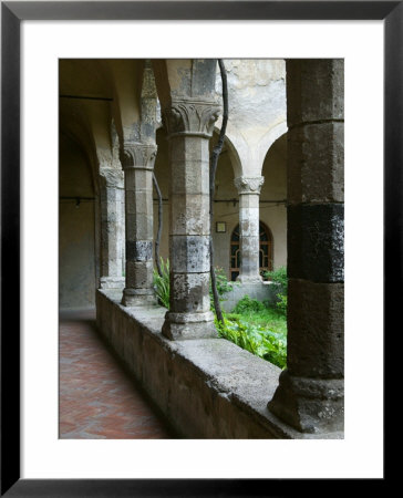 Cloister Of The San Francesco Church, Sorrento, Campania, Italy by Walter Bibikow Pricing Limited Edition Print image