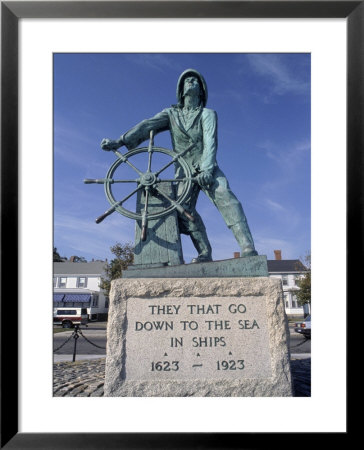 Fishermans Memorial, Gloucester, Ma by Charlie Borland Pricing Limited Edition Print image