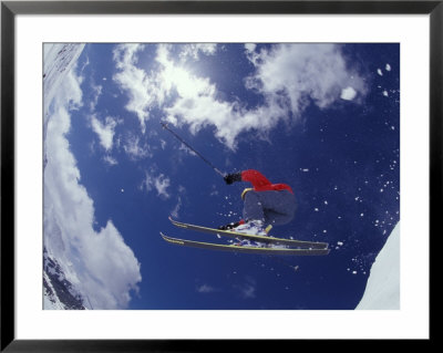 Skiing In Loveland Pass, Colorado, Usa by Lee Kopfler Pricing Limited Edition Print image