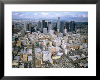 Aerial View Of Downtown Los Angeles, California, Usa by David R. Frazier Pricing Limited Edition Print image