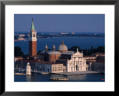 Island Tower And Buildings, San Giorgio Maggiore, Veneto, Italy by Roberto Gerometta Pricing Limited Edition Print image
