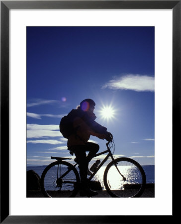 Biking The Ocean Drive Section Of Acadia National Park, Maine, Usa by Jerry & Marcy Monkman Pricing Limited Edition Print image