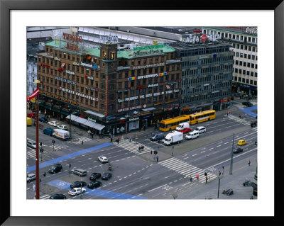 Corner Of Hans Christian Andersen Boulevard And Vesterbrogade, Copenhagen, Denmark by Anders Blomqvist Pricing Limited Edition Print image