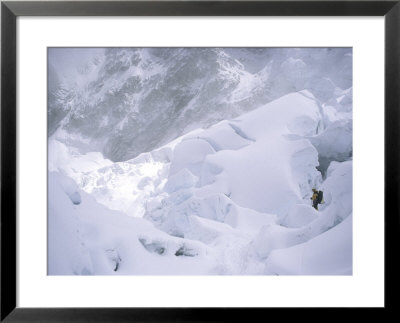 Conquering The Ice Fall, Everest by Michael Brown Pricing Limited Edition Print image