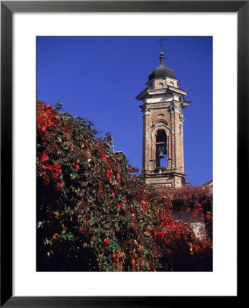 Bell Tower Of La Morra, Piedmont, Italy by Ron Johnson Pricing Limited Edition Print image