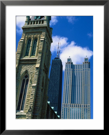 Contrast Between Three City Towers by Bruce Leighty Pricing Limited Edition Print image