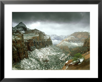 Winter Snow On Mountains, Utah, Usa by David Cayless Pricing Limited Edition Print image