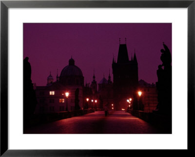 Charles Bridge At Twilight by James L. Stanfield Pricing Limited Edition Print image