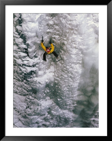 Ice Climbing On Too Cold To Fire by Bobby Model Pricing Limited Edition Print image