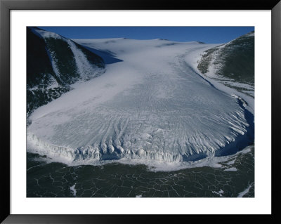 Aerial View Of Taylor Glacier by Maria Stenzel Pricing Limited Edition Print image