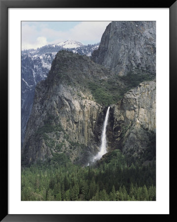 A View Of Bridalveil Falls In Yosemite National Park by Marc Moritsch Pricing Limited Edition Print image