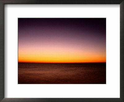 Twilight View Of Sky And Water by Stephen Alvarez Pricing Limited Edition Print image