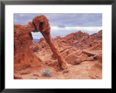 Elephant Rock Sandstone Formation, Valley Of Fire State Park, Nevada, Usa by Brent Bergherm Pricing Limited Edition Print image