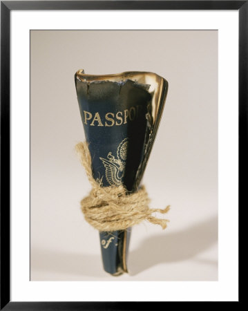An Old Passport Is Bound In Twine by Mark Thiessen Pricing Limited Edition Print image