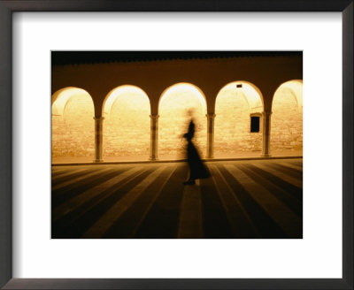 Lights Silhouette A Person Wearing A Robe by Tino Soriano Pricing Limited Edition Print image