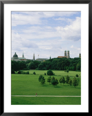 A View Of The English Garden In Munich, Germany by Taylor S. Kennedy Pricing Limited Edition Print image