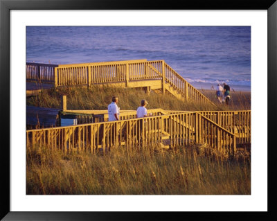 Npeople Along Outer Banks, North Carolina by Manrico Mirabelli Pricing Limited Edition Print image