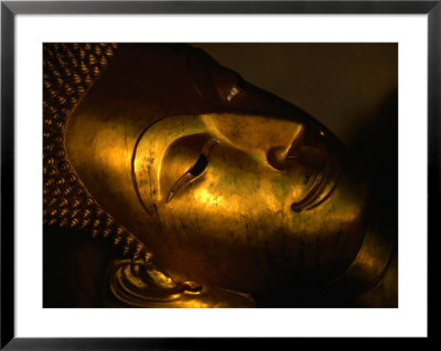 Detail Of Buddha Statue, Nakhon Pathom, Thailand by Johnson Dennis Pricing Limited Edition Print image