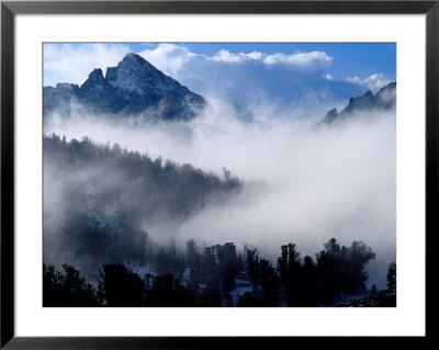 Clouds Surrounding White Cloud Mountains, Usa by Woods Wheatcroft Pricing Limited Edition Print image