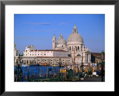 Santa Maria Della Salute, Situated Between Grand Canal And Canale Delle Zattere, Venice, Italy by Bethune Carmichael Pricing Limited Edition Print image