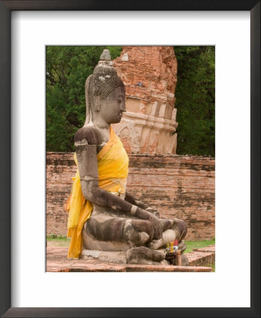 Yai Chai Mongkhon, Buddha At Ayuthaya, Siam, Thailand by Gavriel Jecan Pricing Limited Edition Print image