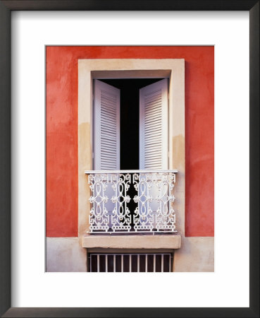White Shutters, Old San Juan, Puerto Rico by Tom Haseltine Pricing Limited Edition Print image
