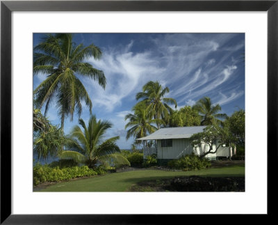 House At Kalahu Point Near Hana, Maui, Hawaii, Usa by Bruce Behnke Pricing Limited Edition Print image