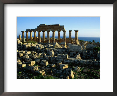 Greek Temple At Selinunte by Sisse Brimberg Pricing Limited Edition Print image