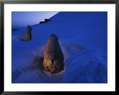 Funerary Monuments Of Nemrut Dag Buried In Snow by James L. Stanfield Pricing Limited Edition Print image