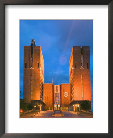 Town Hall, Oslo, Norway by Russell Young Pricing Limited Edition Print image