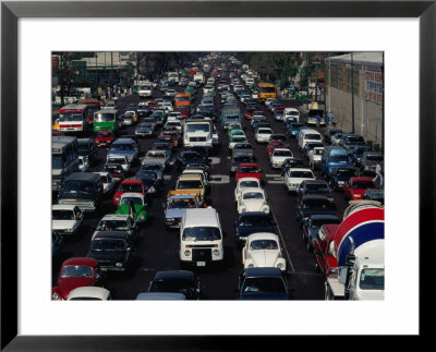 Heavy Traffic, Mexico City, Mexico by John Neubauer Pricing Limited Edition Print image