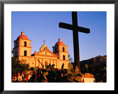Santa Barbara Mission In Morning Light, Santa Barbara, United States Of America by Philip Smith Pricing Limited Edition Print image