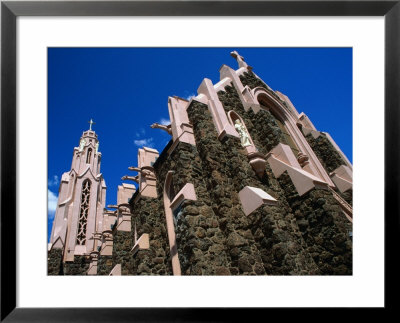 Exterior Detail Of Stone Church Flagstaff, Arizona, Usa by John Hay Pricing Limited Edition Print image