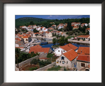 Town Of Vrboska, Hvar, Croatia by Wayne Walton Pricing Limited Edition Print image