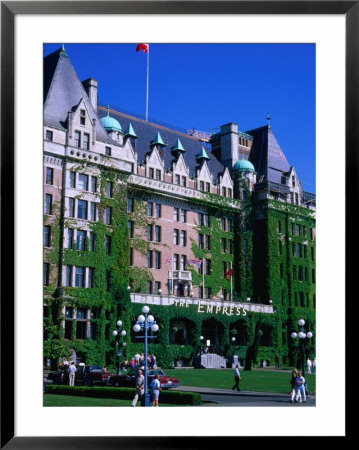 Facade Of Empress Hotel, Victoria, Canada by Mark & Audrey Gibson Pricing Limited Edition Print image