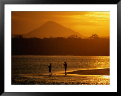 Sunset At Noosa Heads, Noosa, Australia by Peter Hendrie Pricing Limited Edition Print image