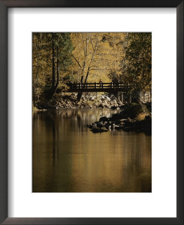 Footbridge Over The Merced River by Marc Moritsch Pricing Limited Edition Print image