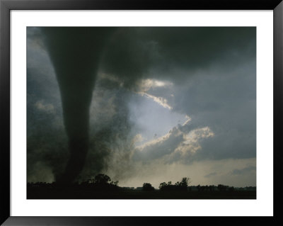 An F3 Category Tornado Swirls Across A South Dakota Prairie by Peter Carsten Pricing Limited Edition Print image