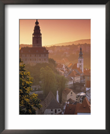 Cesky Krumlov, South Bohemia, Czech Republic by Walter Bibikow Pricing Limited Edition Print image