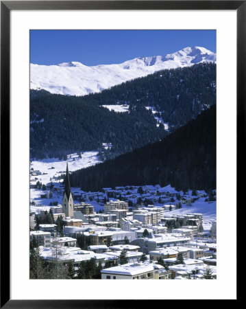 Davos, Graubunden, Switzerland by Walter Bibikow Pricing Limited Edition Print image