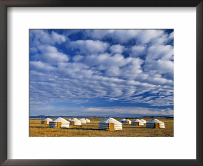 Yurts, Mongolia by Peter Adams Pricing Limited Edition Print image
