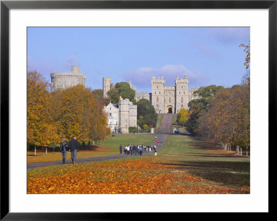 The Long Walk, Windsor Castle, Berkshire, England by Alan Copson Pricing Limited Edition Print image
