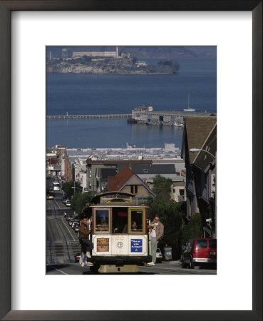 Cable Car, Hyde Street, San Francisco, Ca by Martin Fox Pricing Limited Edition Print image